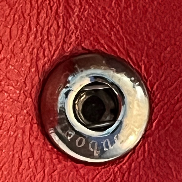 Christian Louboutin Black Stud bifold wallet - Picture 14 of 15